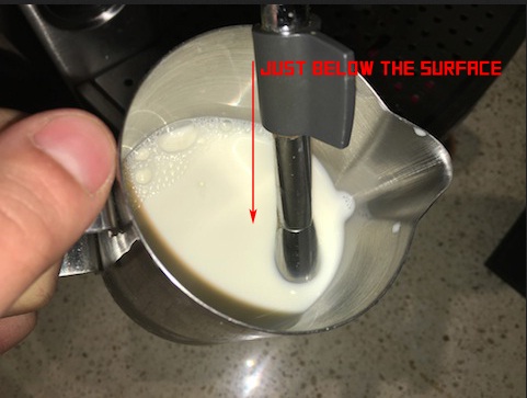 panduan membuat susu steam